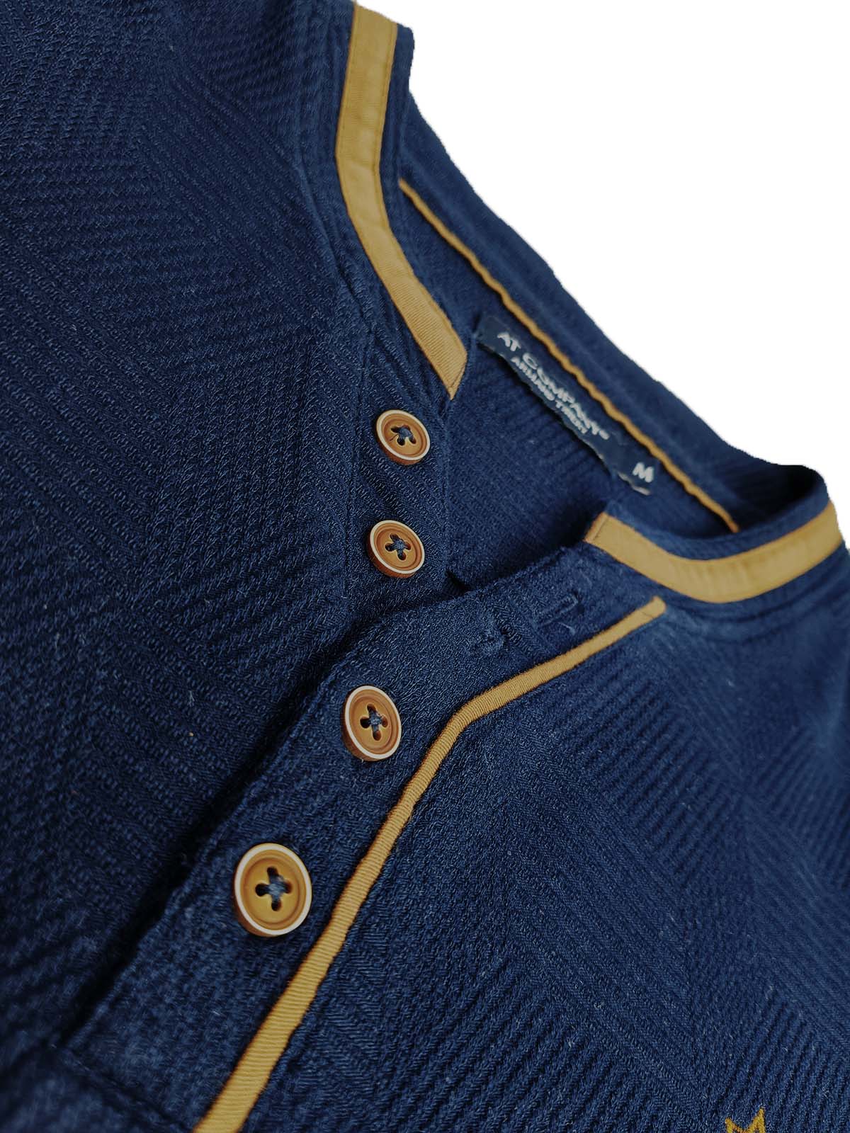 Mens Henley Neck T-Shirts