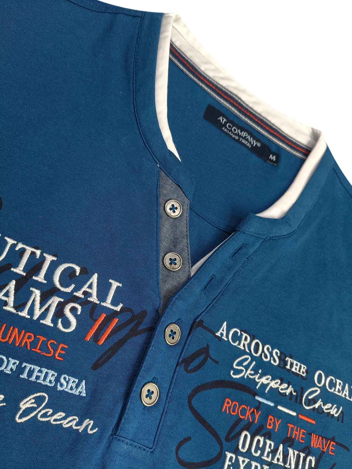 Mens Henley Neck T-Shirts