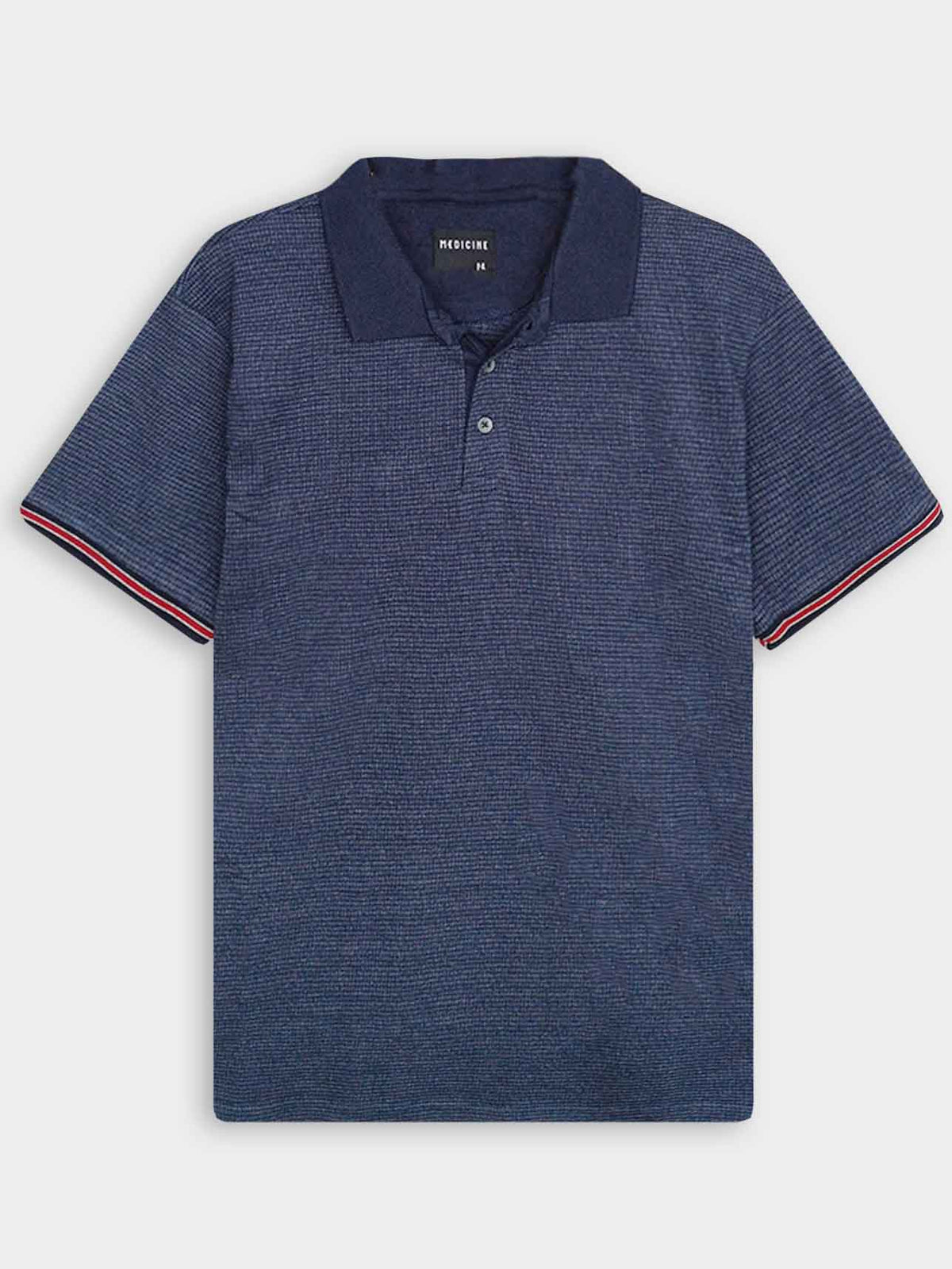 Mens Short Sleeve Polo Navy