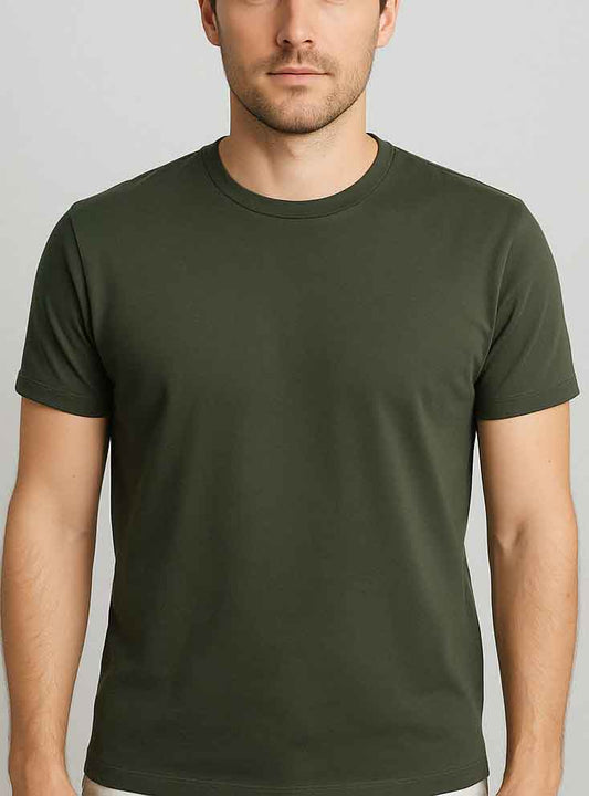 Mens Crew Neck T Shirt