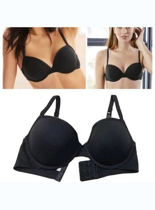 Ladies Stretch Padded Black Bra