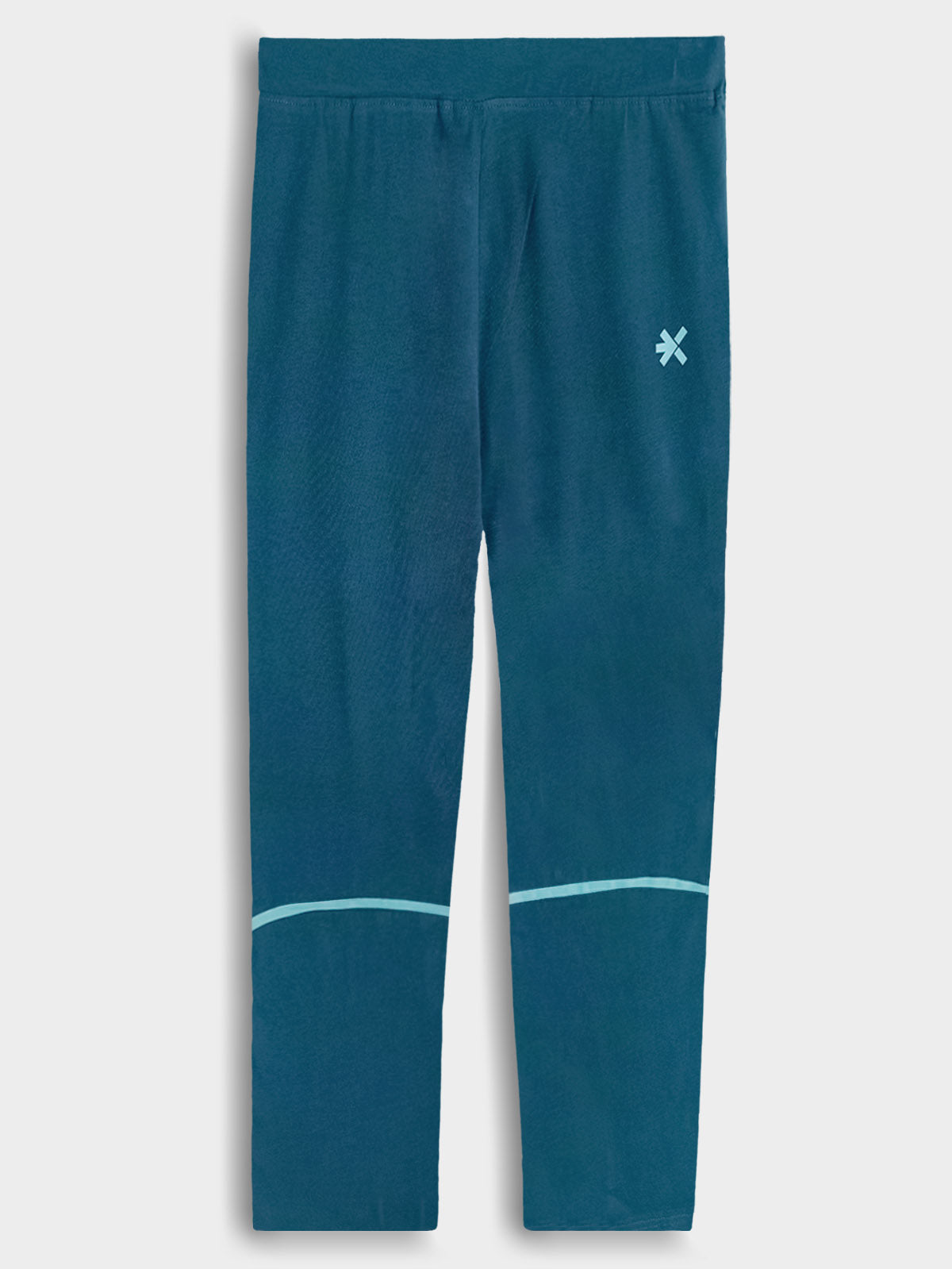 Ladies Stretch Active Teal Blue Leggings