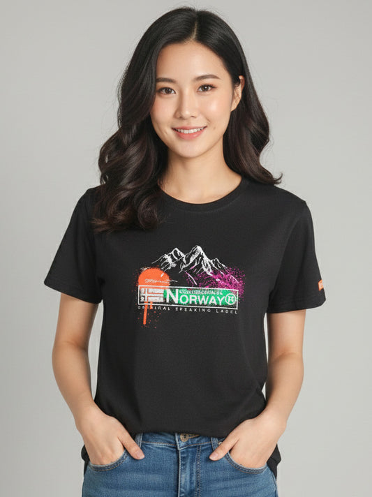 Ladies Printed T-Shirt