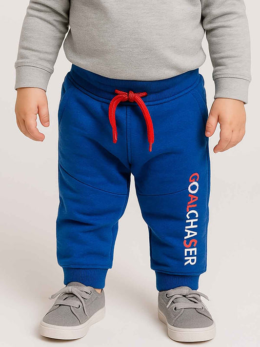 Baby Fleece Joggers Royal Blue