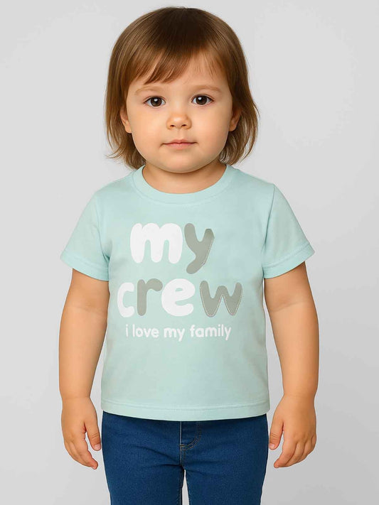 Lucky Penny Baby Girls Green Tee
