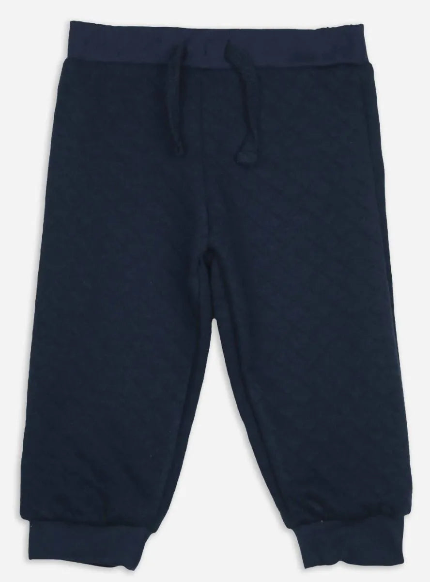 Baby Boys Fleece Quilted Jogger