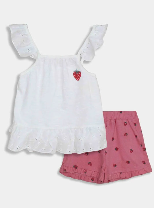 Baby Girls Printed 2 Pc Set