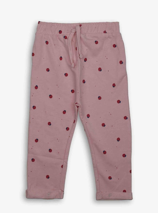 Baby Girls French Terry Sweat Pink Pant