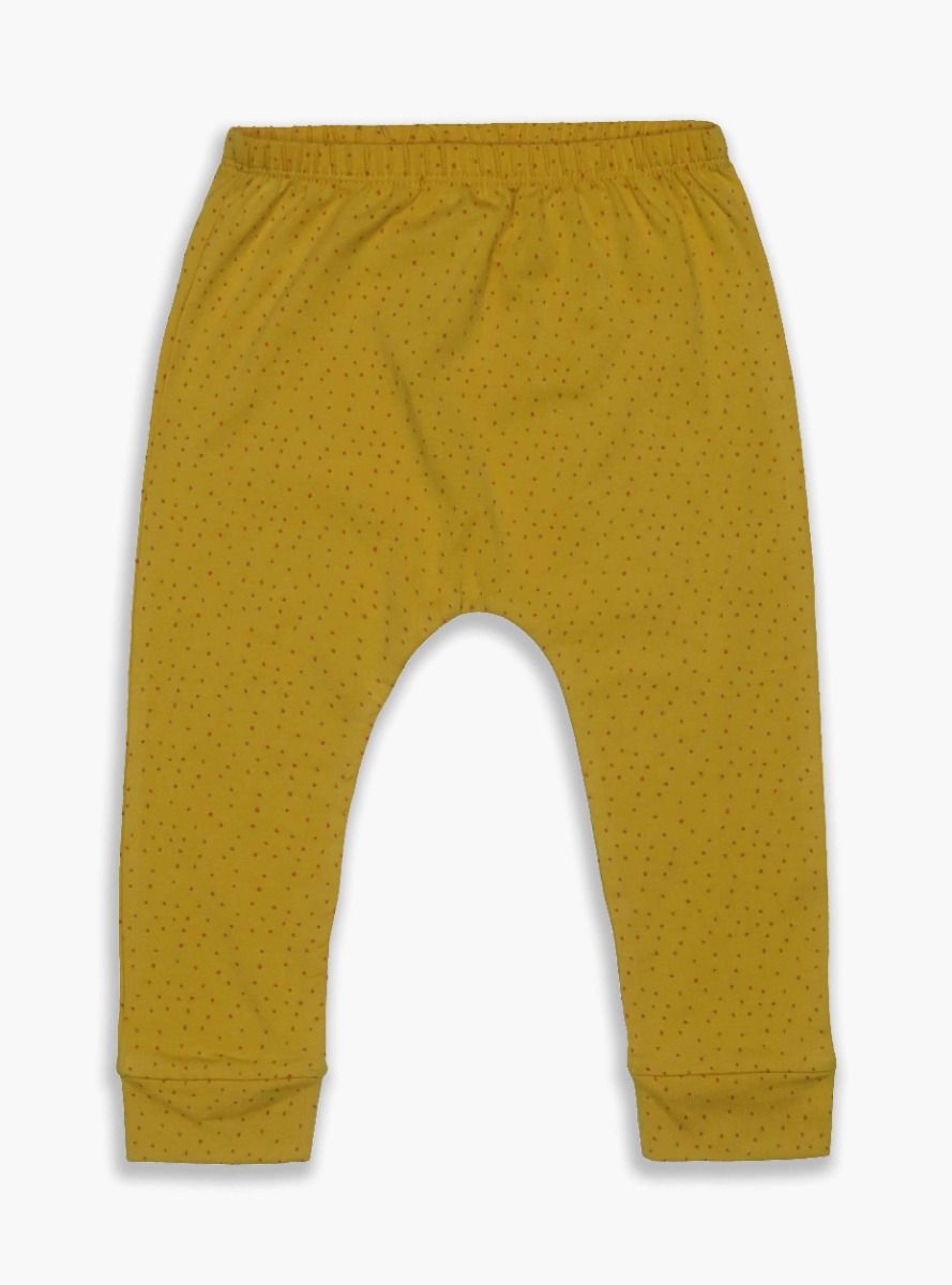 Baby Girls Stretch Mustard Legging