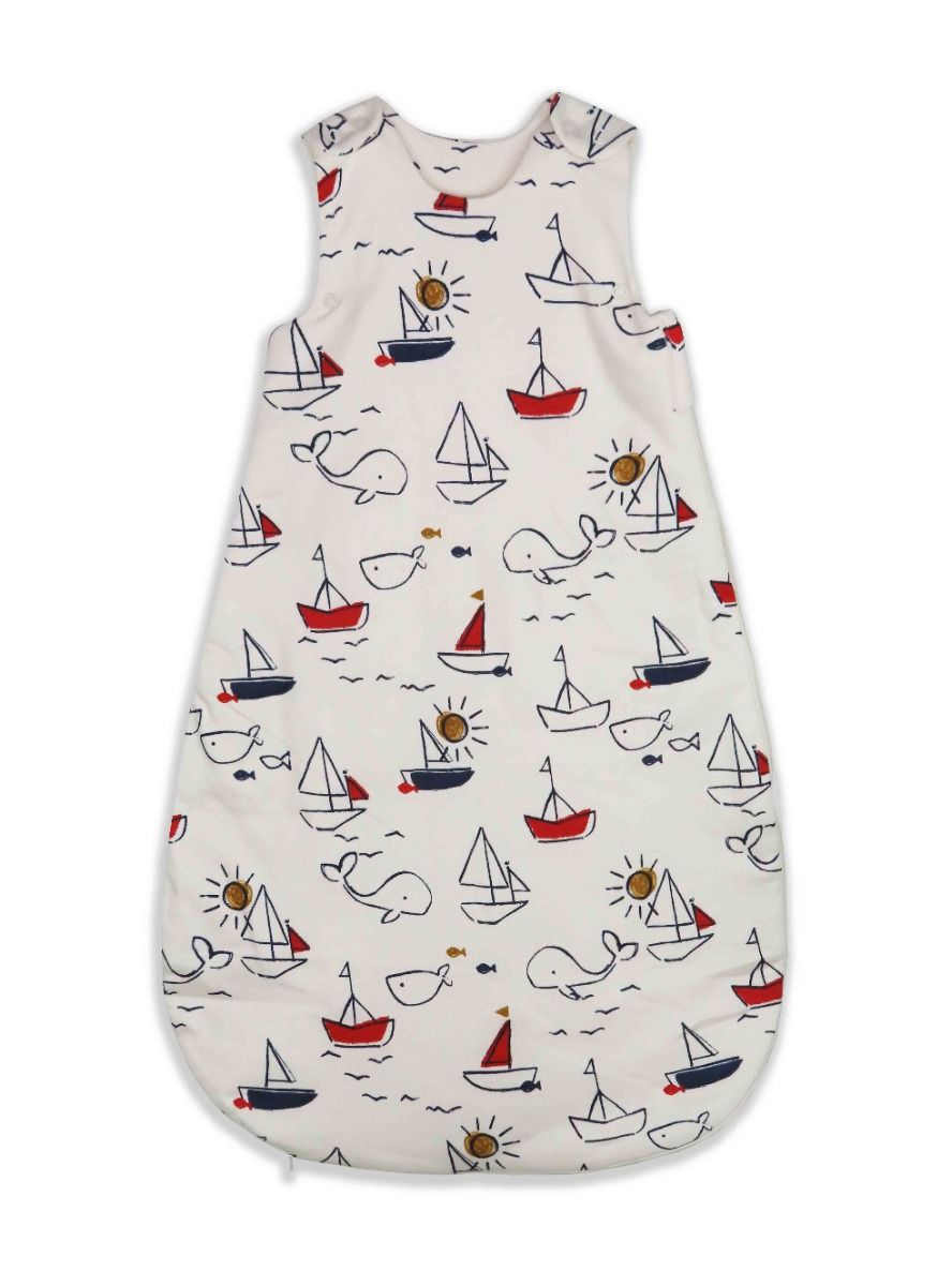 M&S Baby Quilted Sleeping Bag Dolphins Print