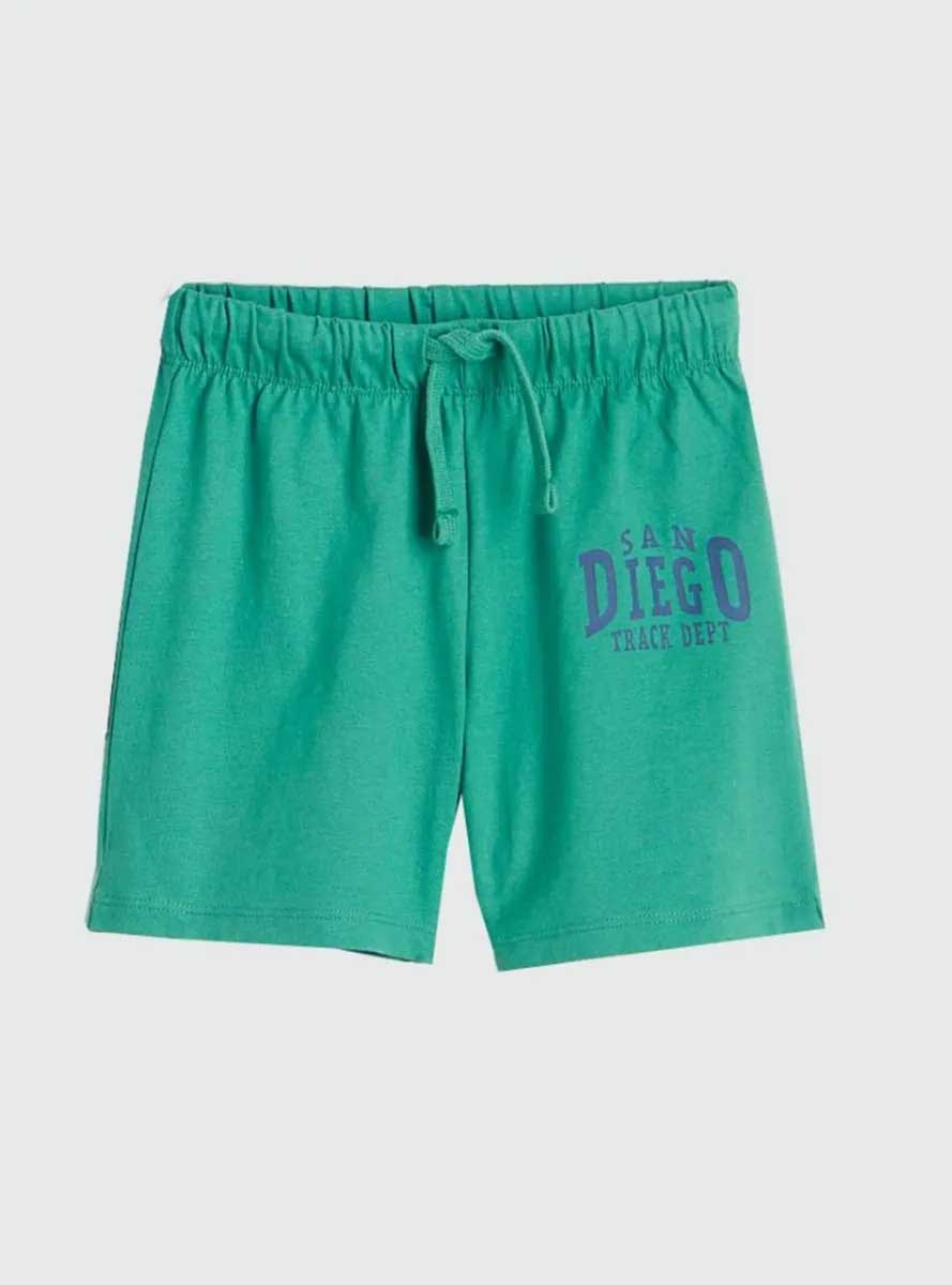 Boys Solids & Motif Shorts