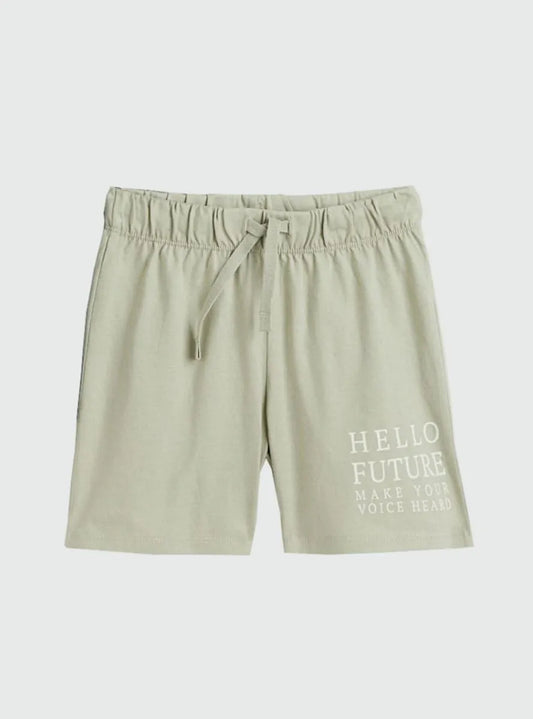 Boys Solids & Motif Shorts