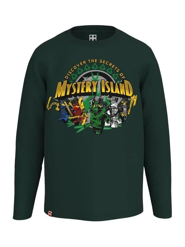 Boys Long Sleeve T Shirt | Green