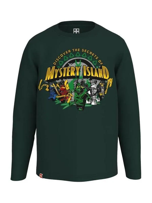 Boys Long Sleeve T Shirt | Green