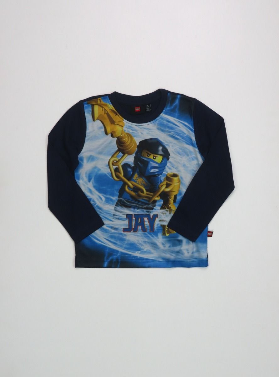 Boys Sublimation Printed T Shirt Navy