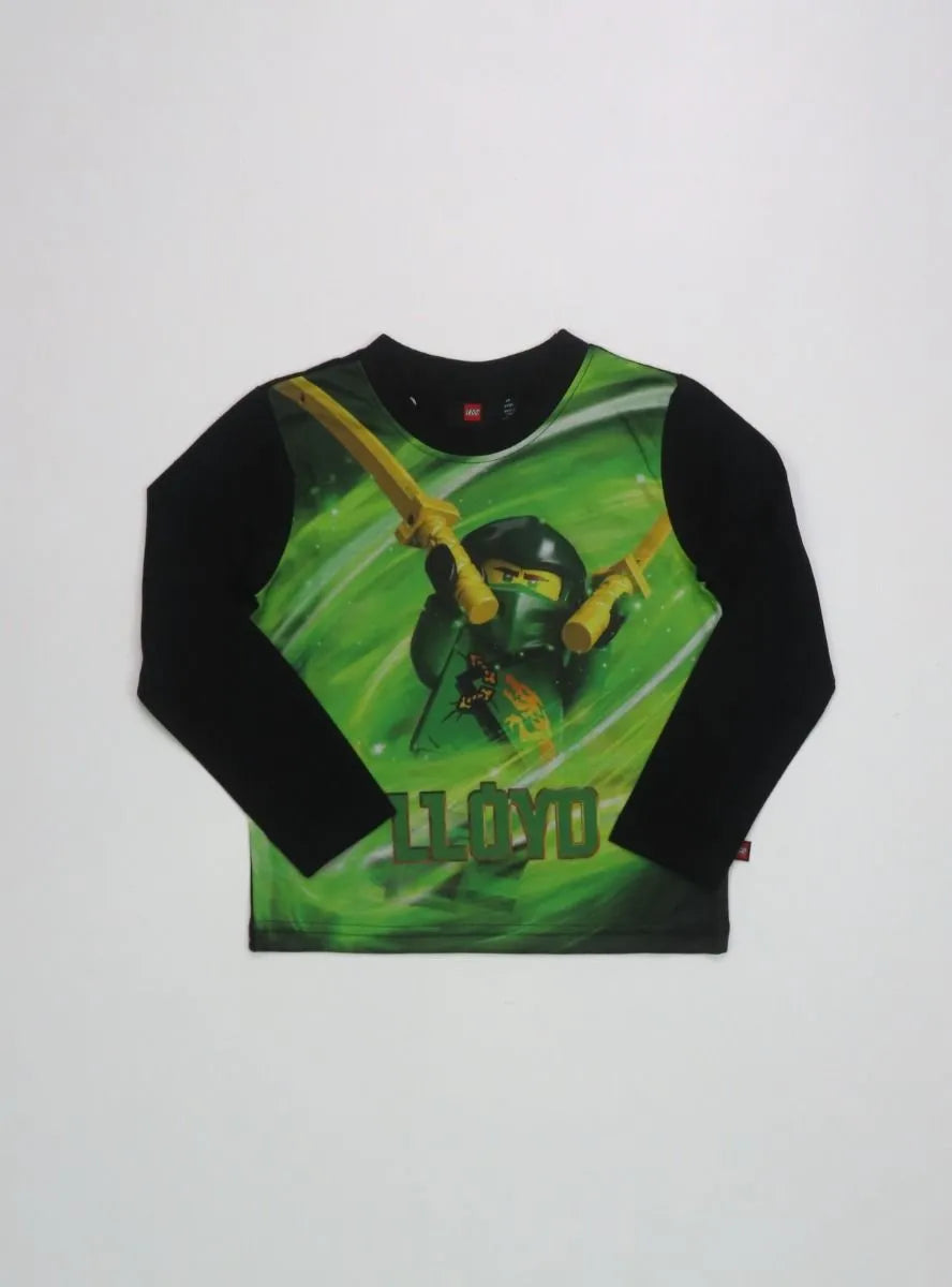 Boys Sublimation Printed T Shirt Green