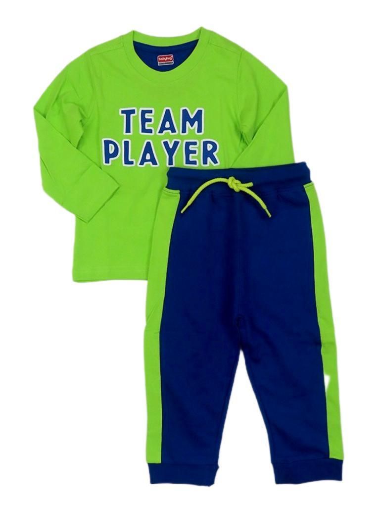 Baby Boys 2 Pc Long Pant Set