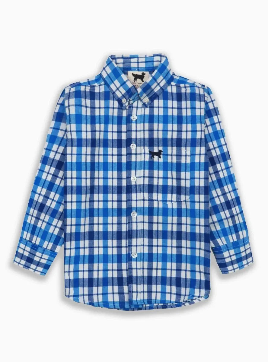 Boys Flannel Woven Shirt