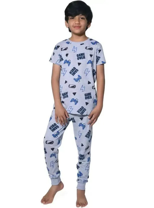 Boys Printed Pyjama Set