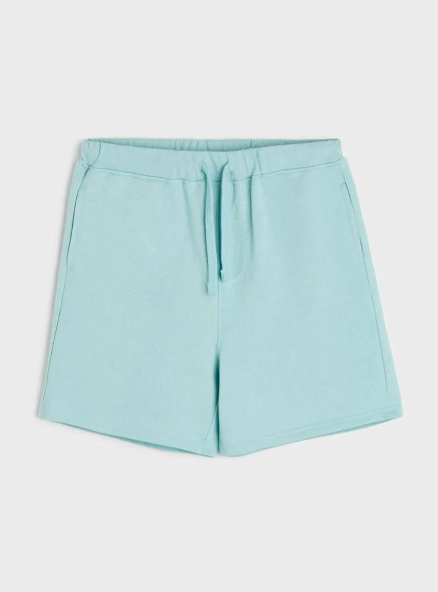 Boys French Terry Blue Shorts