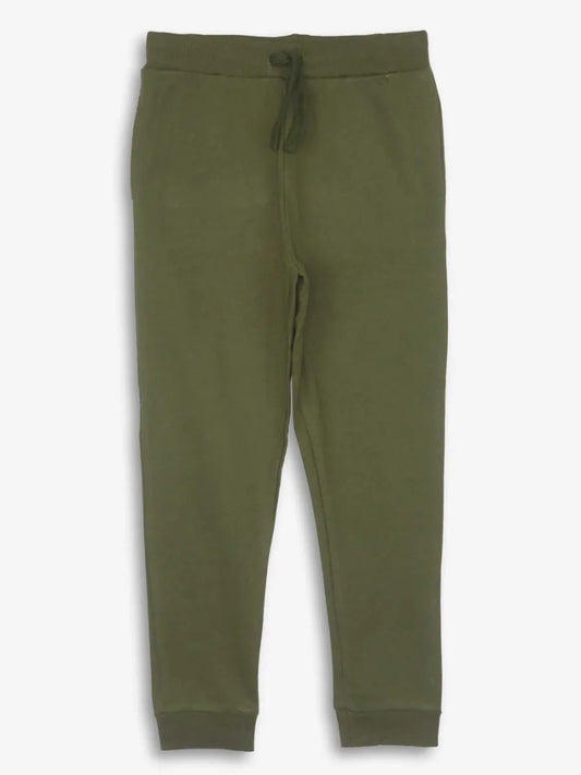 Boys Fleece Olive Jogger