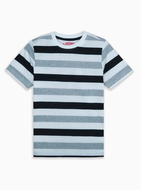 Boys Multi Striped T Shirt