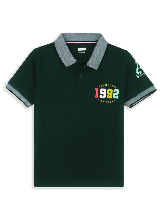 Boys Polo Green