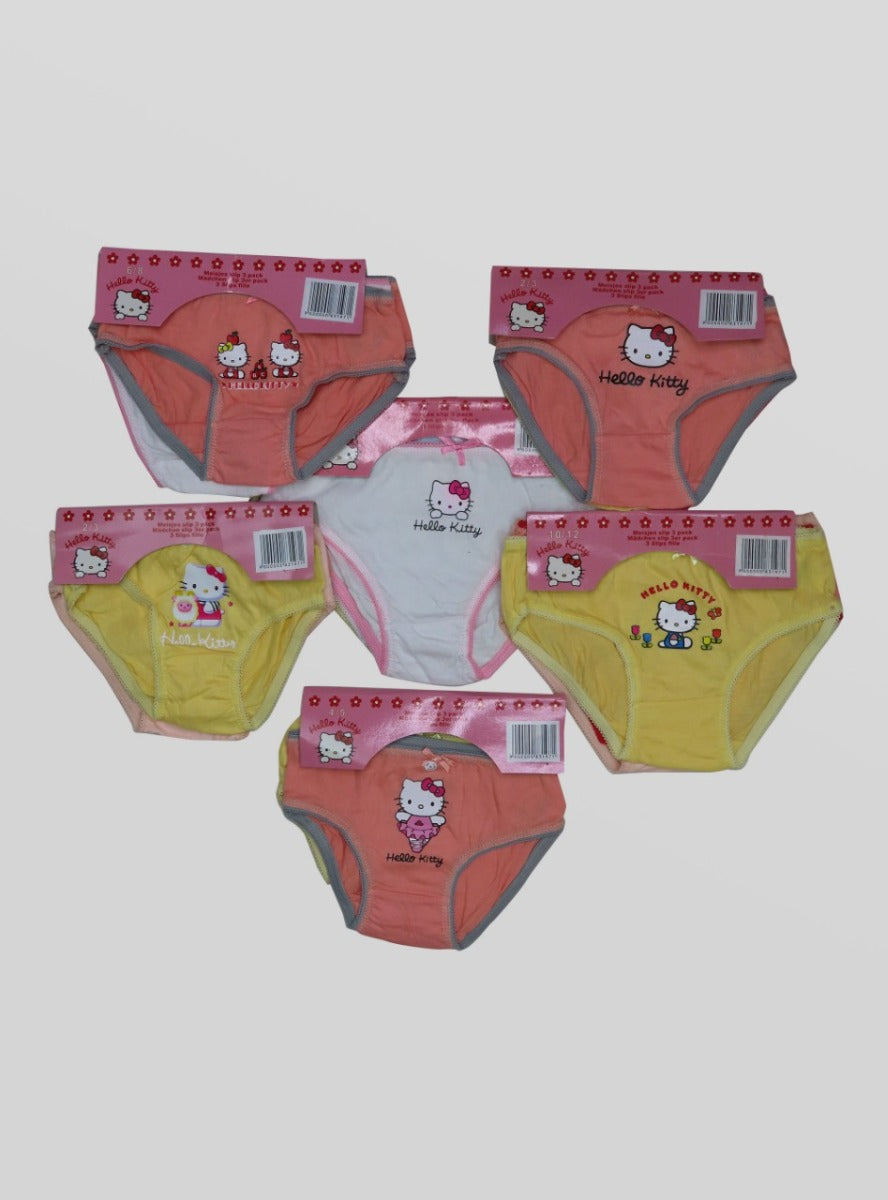 Girls 3 pack Assorted Briefs