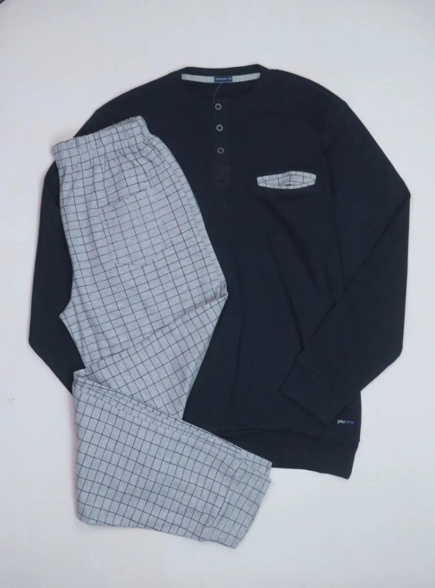 Mens Winter Pyjama Set