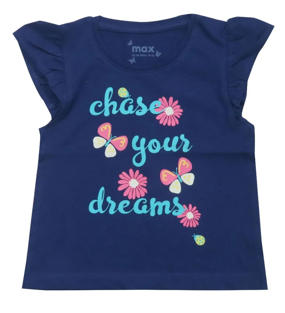 Baby Girls T Shirt Navy