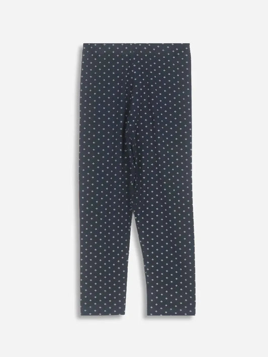 Girls Stretch Printed Leggings