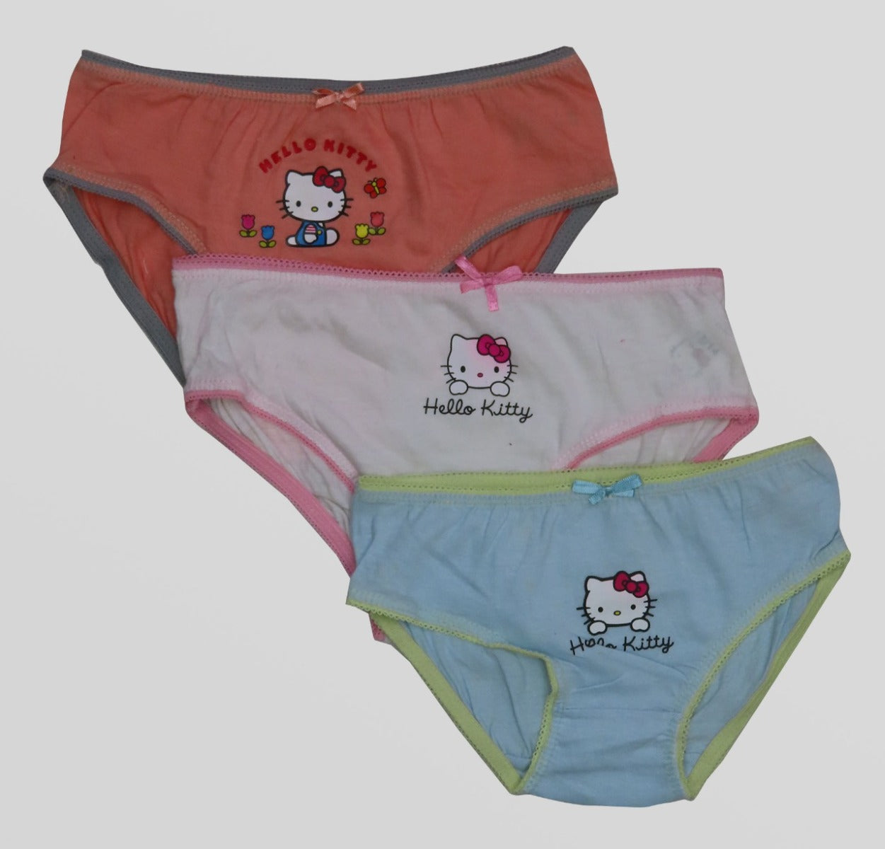 Girls 3 pack Assorted Briefs