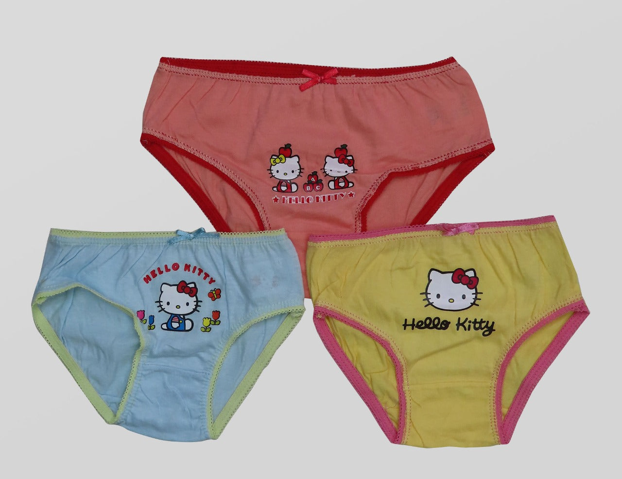 Girls 3 pack Assorted Briefs