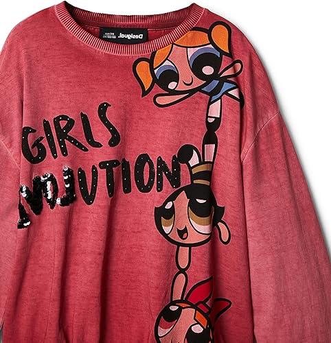 Powerpuff Girls Dyed Long Sleeve T Shirt