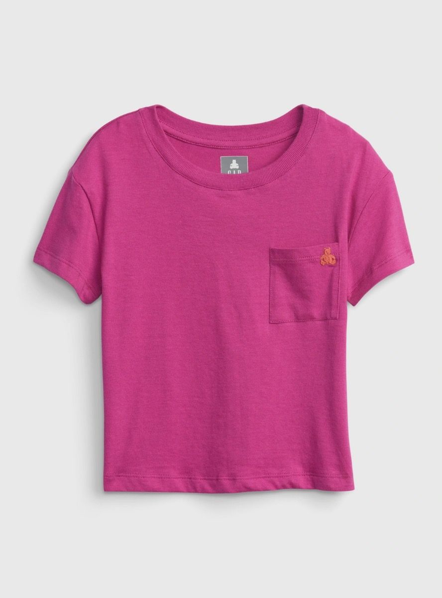 Girls Pocket T Shirt