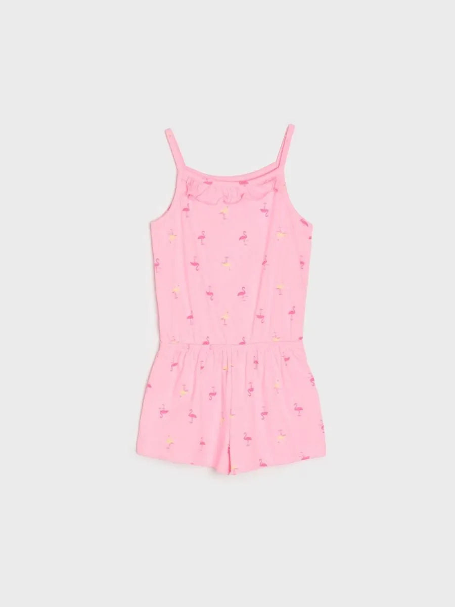 Girls Strappy Dungaree