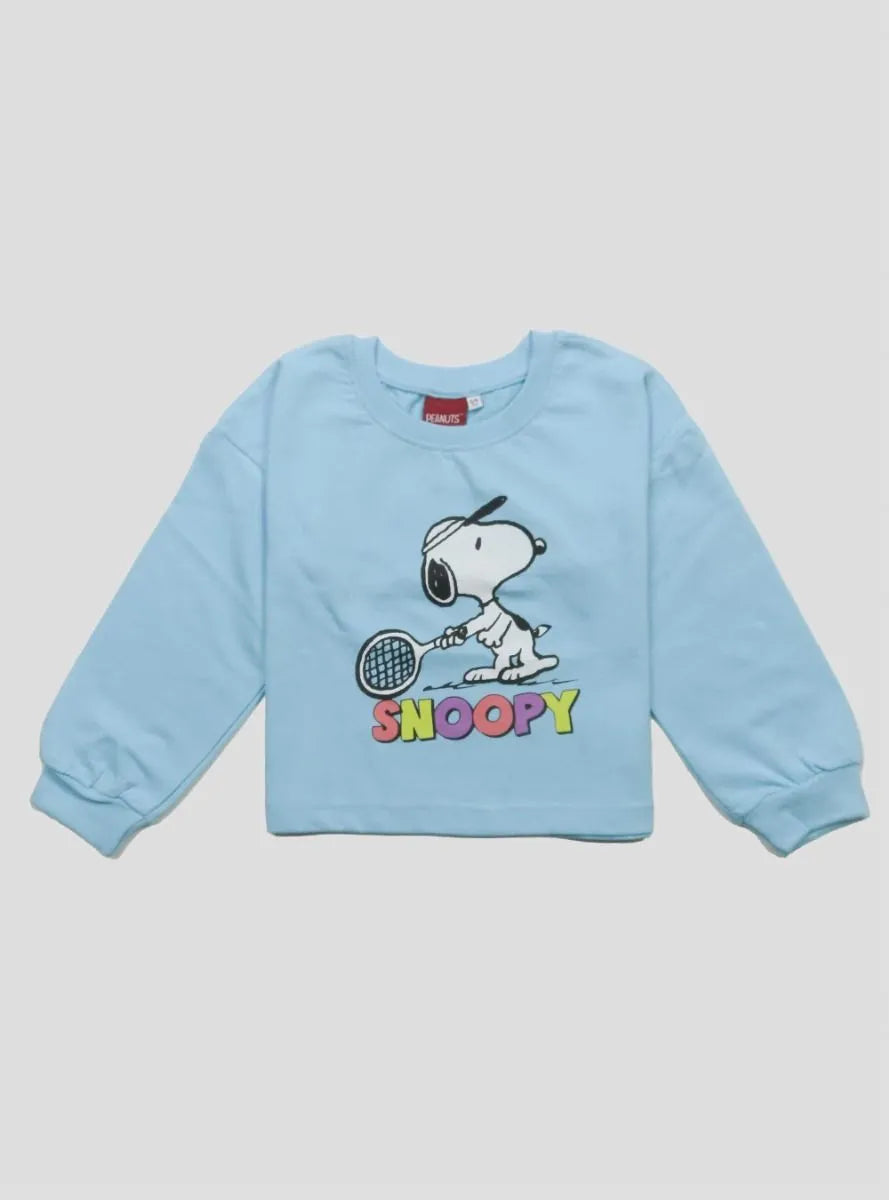 Girls Cropped Sweatshirt