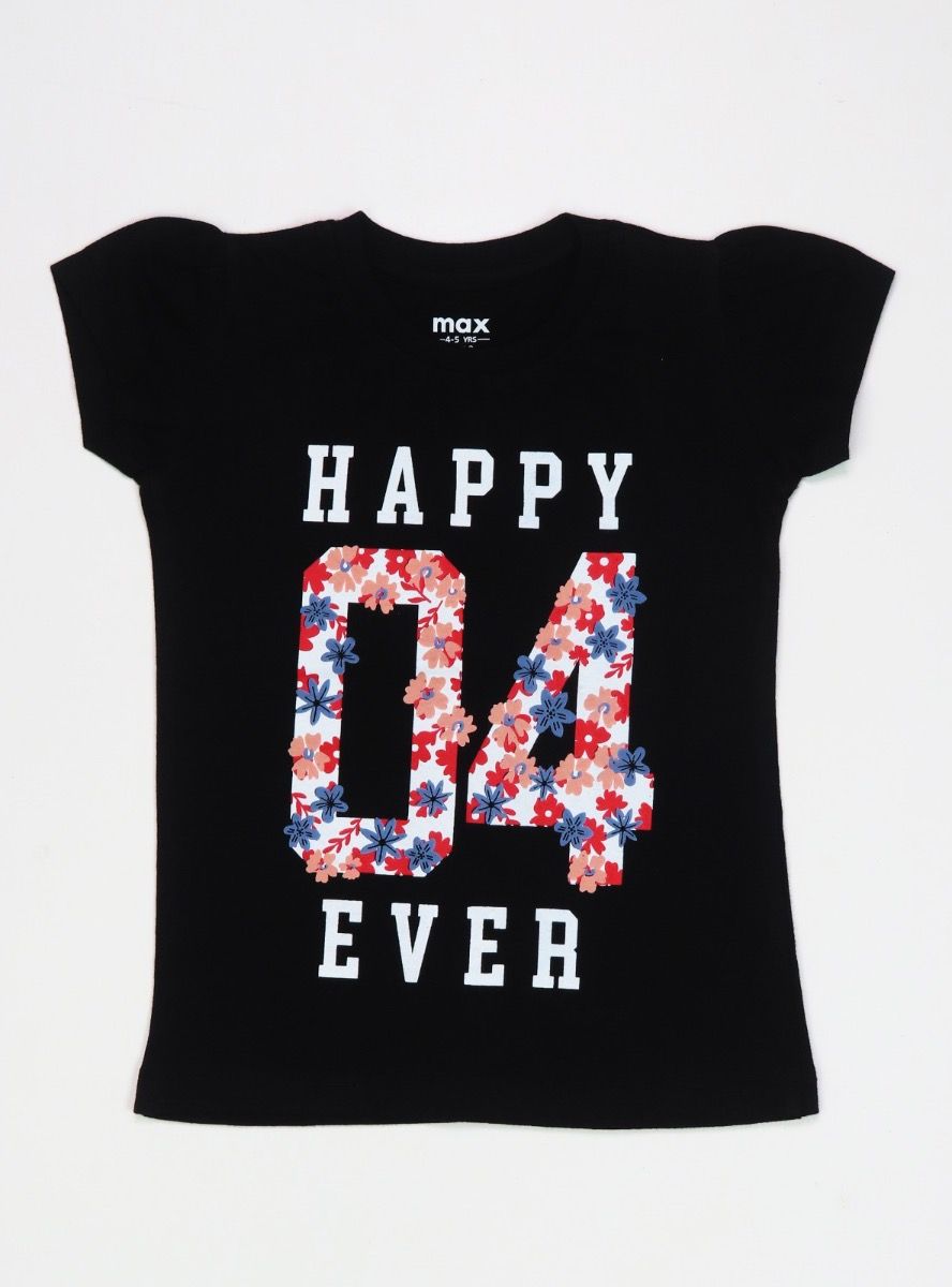 Girls Printed T Shirt