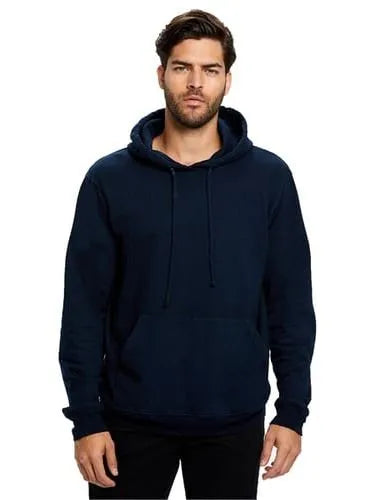 Mens Hooded Fleece Sweatshirt Navy