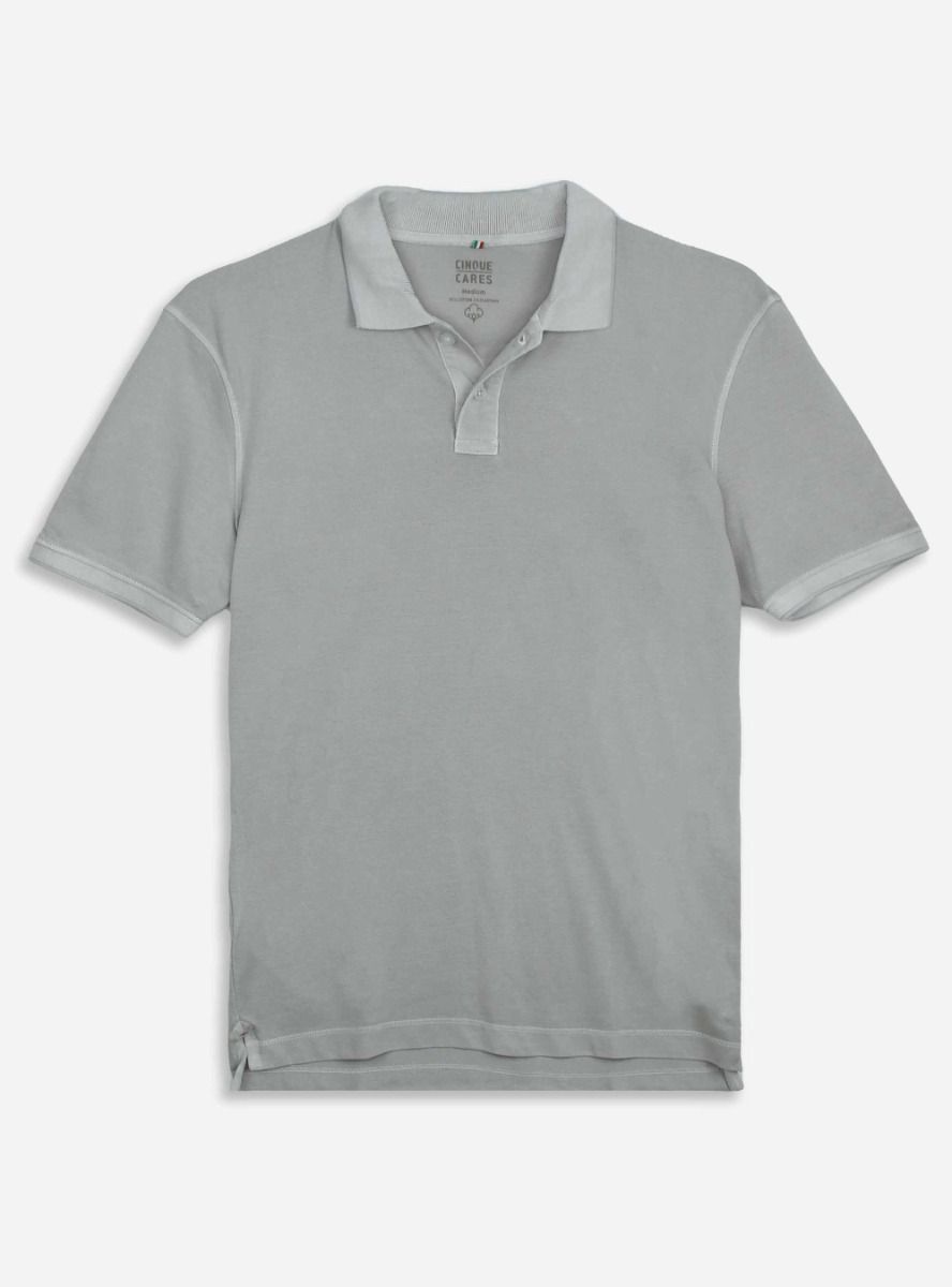 Mens Short Sleeve Stone Polo