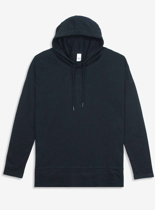 Mens Hooded T Shirt Black
