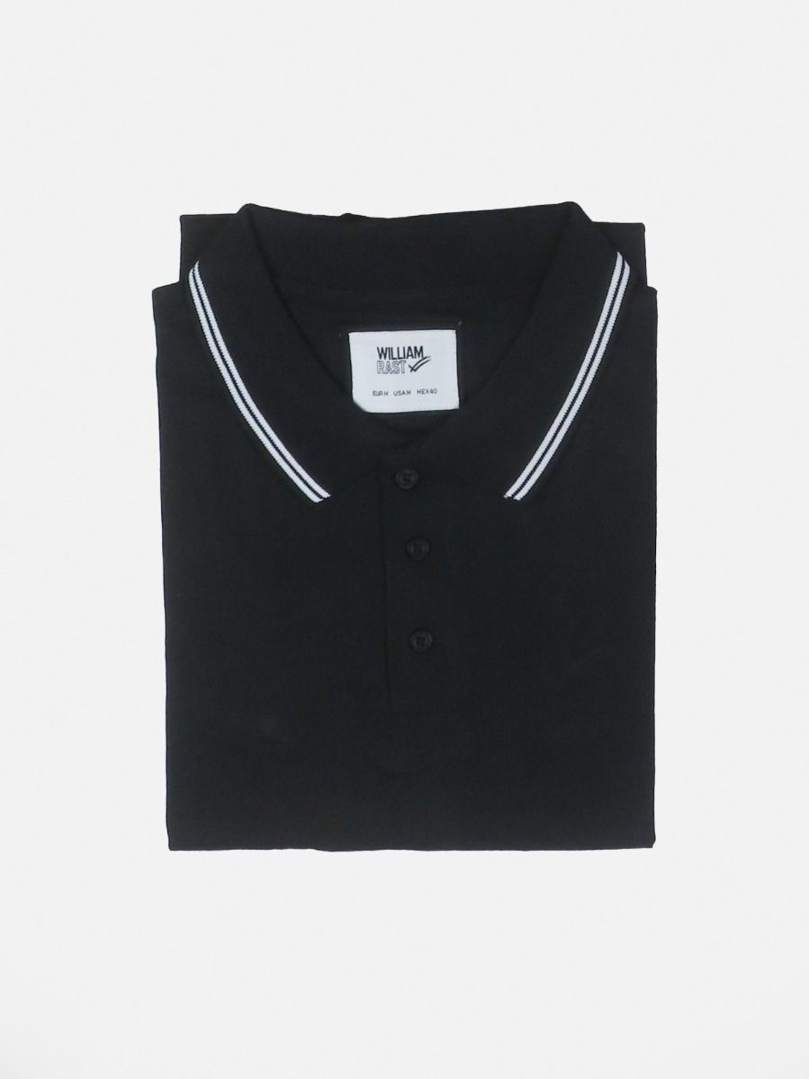 Mens Polo T Shirt Black