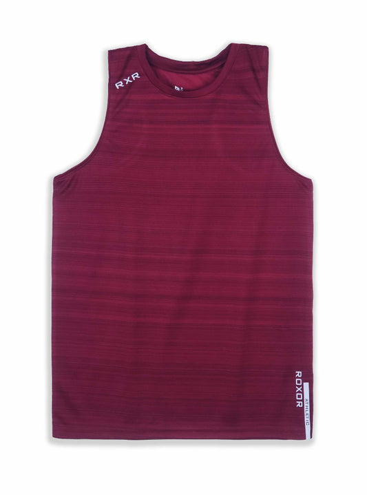 Mens Workout Performance Muscle T-Shirt | Maroon