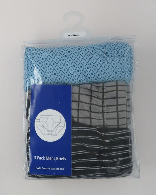 Mens Briefs (3 Pc Pack)