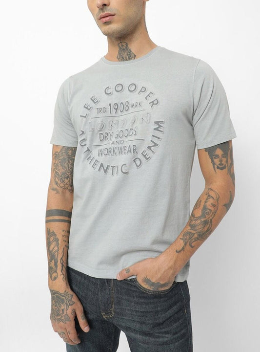 Mens Embossed T Shirt