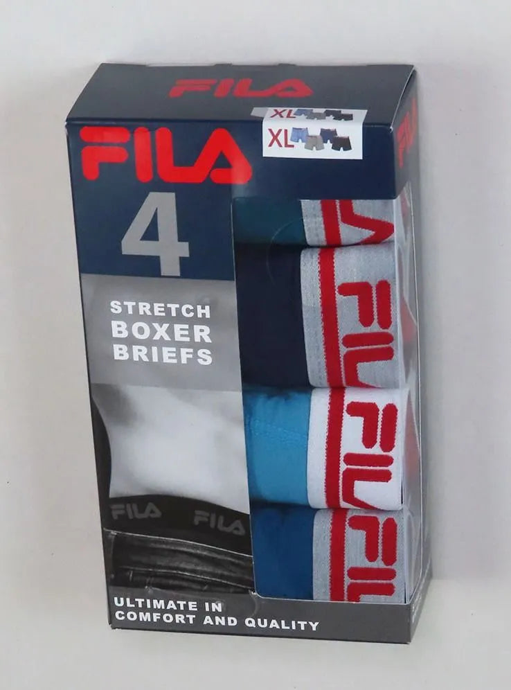 Mens 4 Pack Stretch Boxers