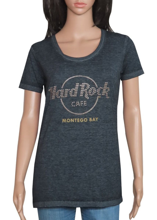 Ladies Burnout T Shirt