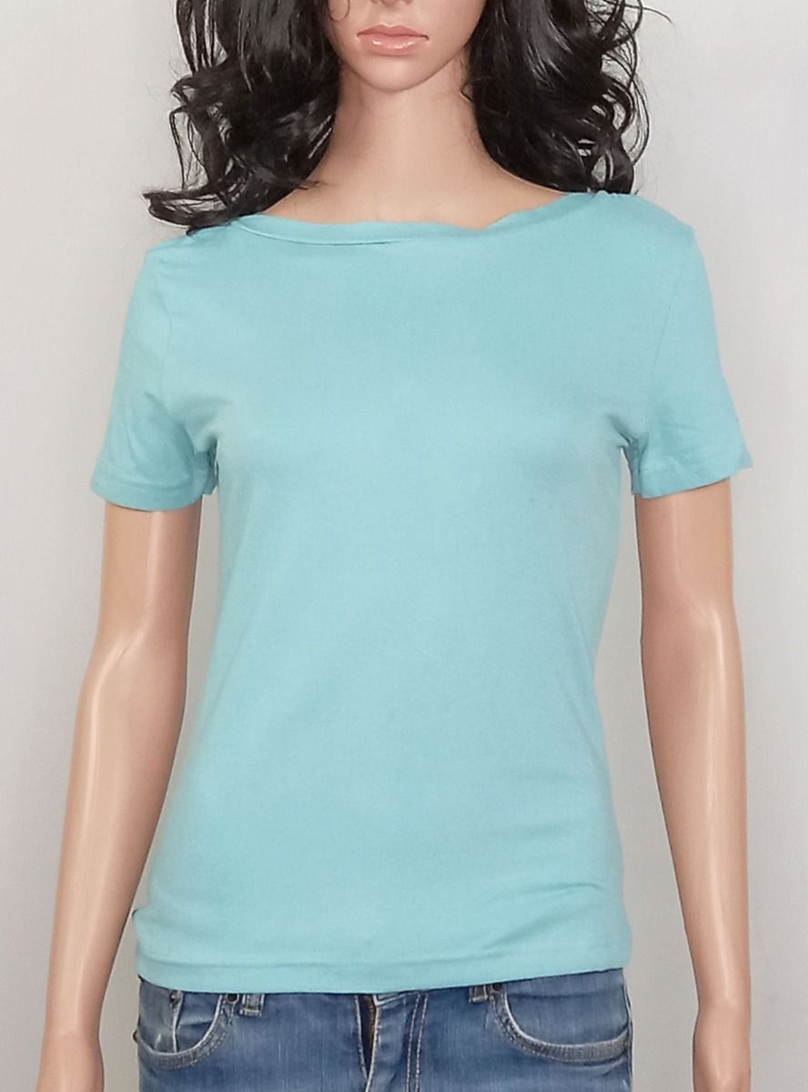 Ladies Stretch T Shirt Mint Green