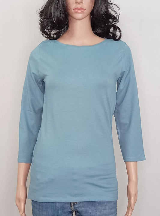 Ladies Stretch T Shirt Teal