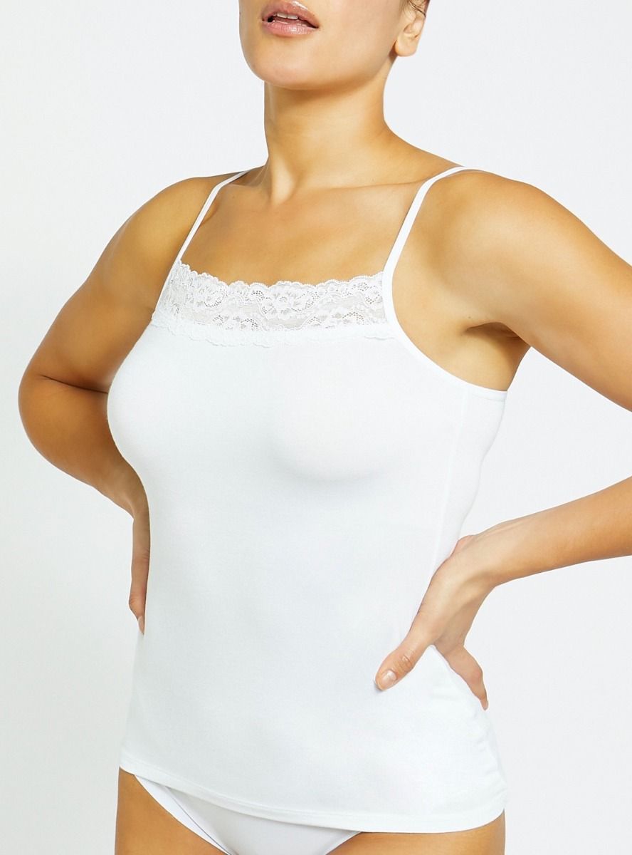 Ladies Stretch Lace Tank